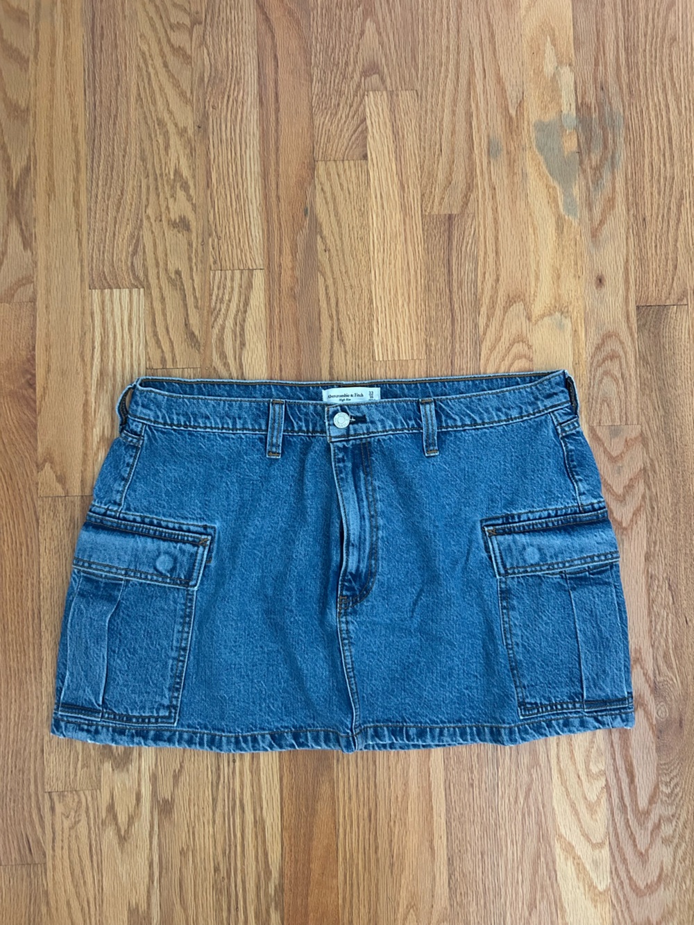 Abercrombie & Fitch Light Blue High-Rise Denim